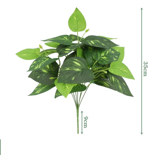 feuilles de bambou dieffenbago en soie pour décoration élégante - vue 26 sur 32