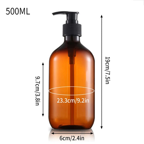 refillable pump bottle for shampoo and shower gel - vue 18 sur 33