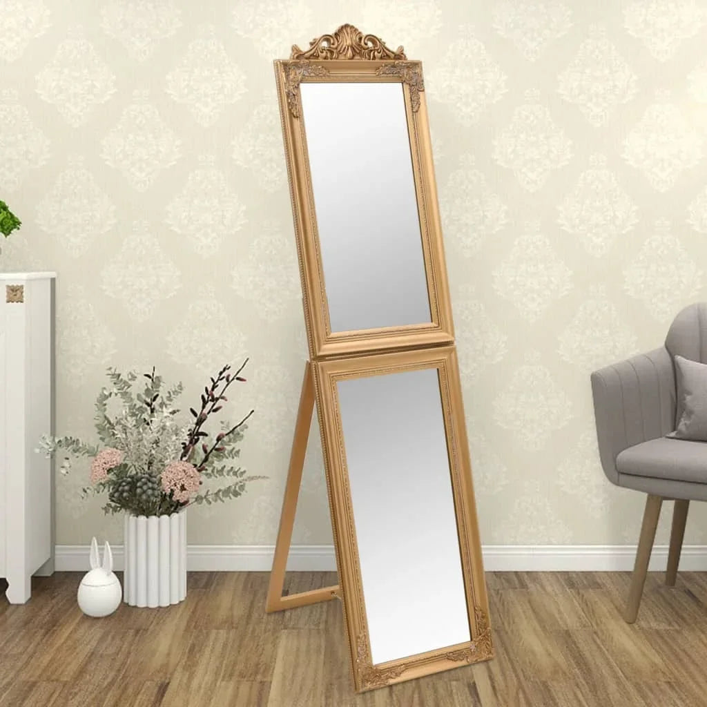 decorative gold mirror to embellish your interior - vue 7 sur 7