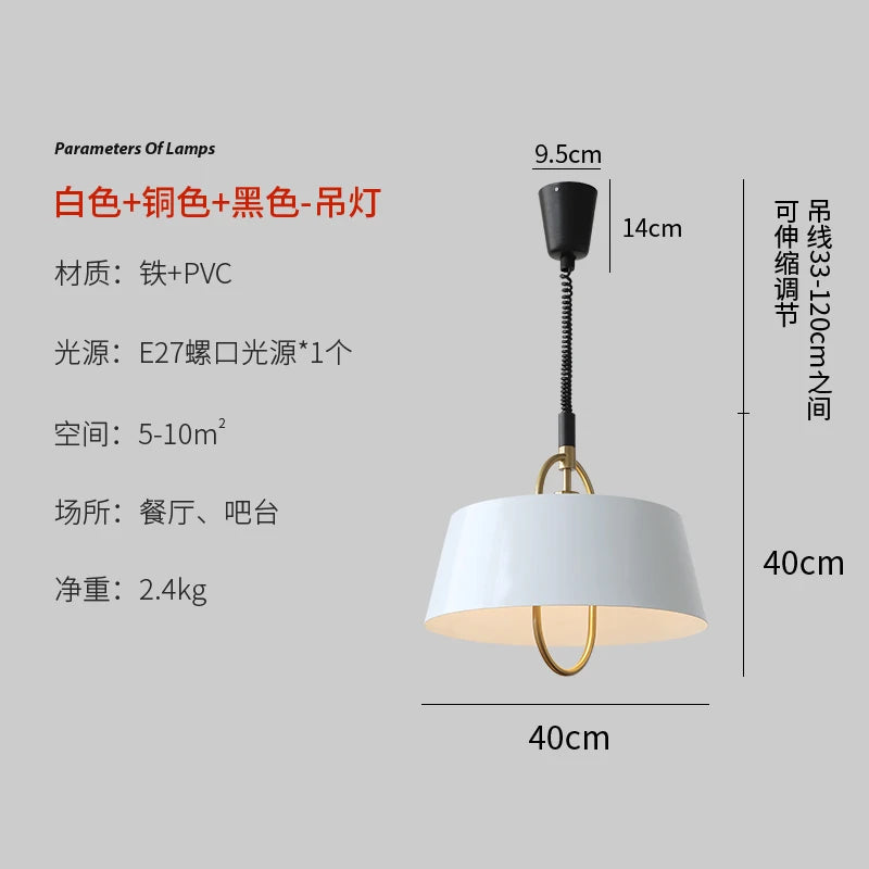 French design medieval vintage pendant light for kitchen and living room - vue 8 sur 9