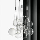 Nordic glass LED chandelier for interior decoration