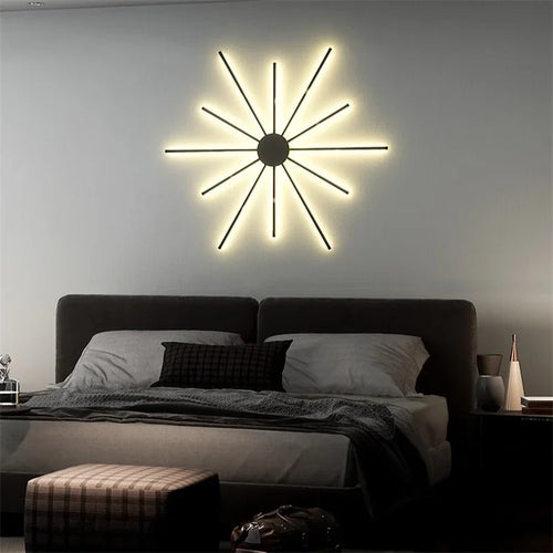 Modern creative wall light for stylish interior decor - vue 4 sur 22