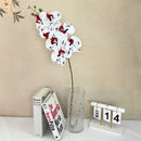 Artificial butterfly orchid 7 heads elegant floral decoration