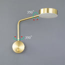 Modern LED wall light with rotary switch for home decoration