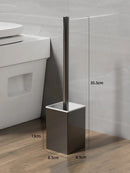 Toilet and bathroom cleaning brush accessories