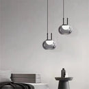 Multi-head glass pendant light for modern interiors