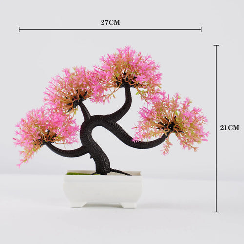 Artificial bonsai tree for indoor and outdoor decoration - vue 5 sur 32