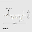 Minimalist creative LED pendant light for indoor lighting
