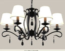 Rustic metal and iron LED wall light