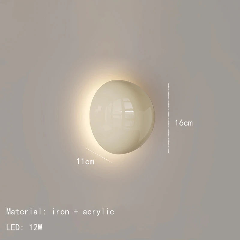 Adjustable metal LED wall light