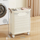 Dirty clothes basket, folding multifunctional handheld dirty clothes basket, large capacity collection basket, storage basket