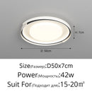 Modern dimmable LED ceiling light for all spaces