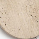 Vintage natural stone wall light with glass shade