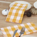 Modern check pattern polyester napkin