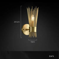 Decorative solid copper LED chandelier for home, creative design