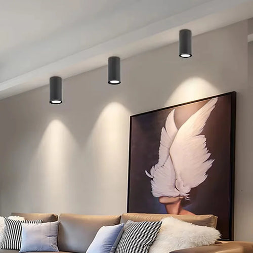 Recessed aluminium LED spotlight for modern indoor lighting - vue 4 sur 8