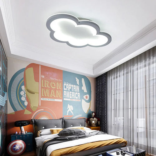 Modern LED chandelier for bedroom and balcony - vue 6 sur 6