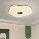 Modern minimalist LED ceiling light for decorative interior lighting