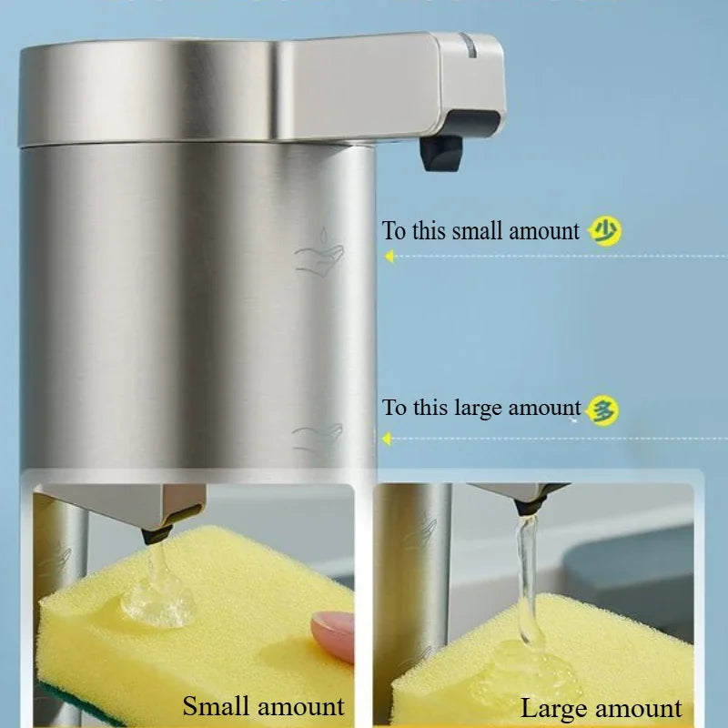 automatic stainless steel touchless soap dispenser for lotion