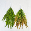 Artificial fern leaves for festive decoration, set of 14