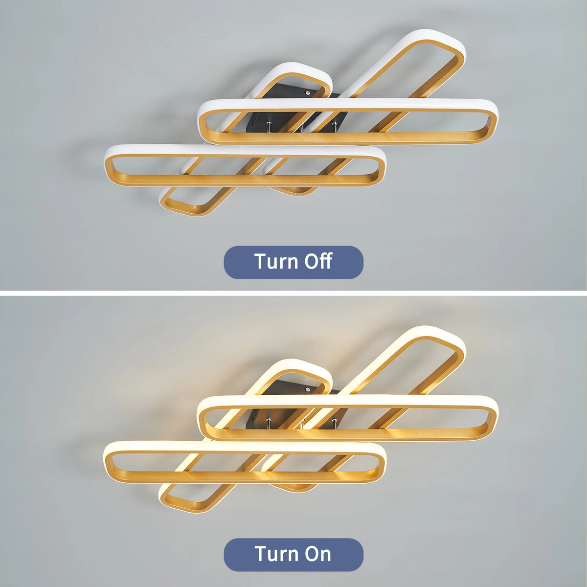 Modern creative LED chandelier for indoors