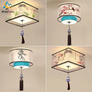 Modern lotus bird LED ceiling light for hotel decoration