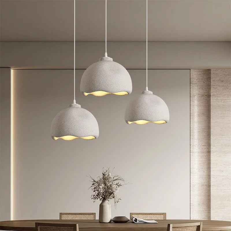 Modern suspended resin chandelier for interior decoration