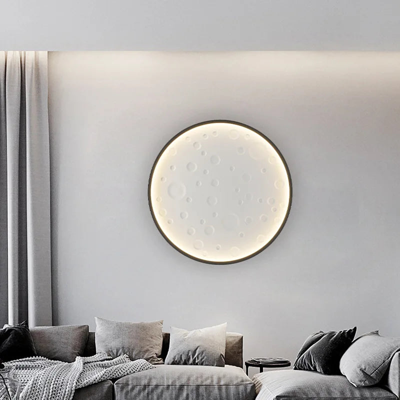 Modern Nordic rechargeable decorative LED wall light