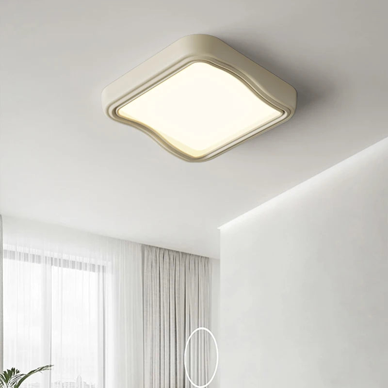 Full spectrum ceiling light with eye protection and smart wood grain - vue 4 sur 14