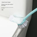 Double-sided toilet brush for effective cleaning