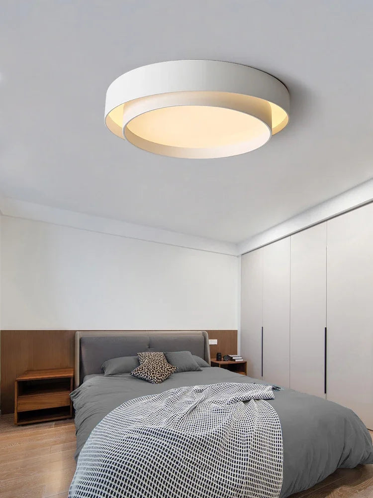 Modern Nordic designer chandelier with LED lighting 2024 - vue 3 sur 12