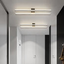 Minimalist nordic style LED wall light for indoor use