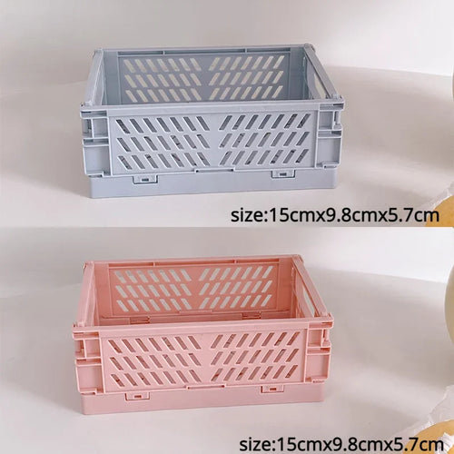 foldable storage basket for makeup jewelry toys and more - vue 14 sur 28