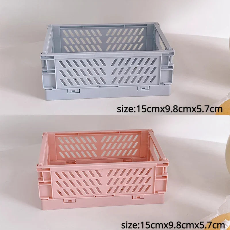 foldable storage basket for makeup jewelry toys and more - vue 13 sur 28
