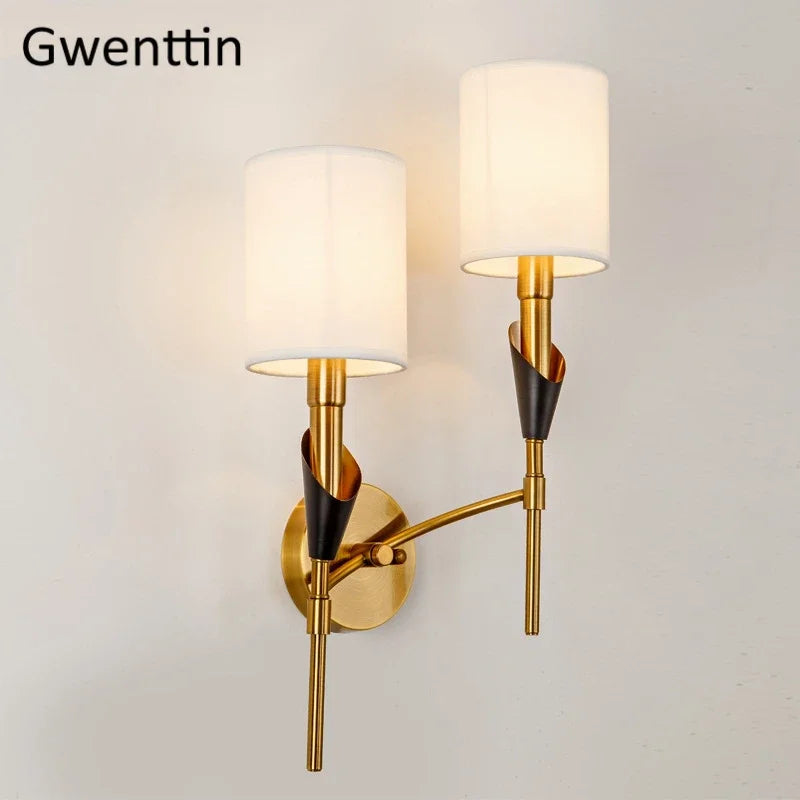 Modern designer wall light for elegant contemporary indoor lighting
