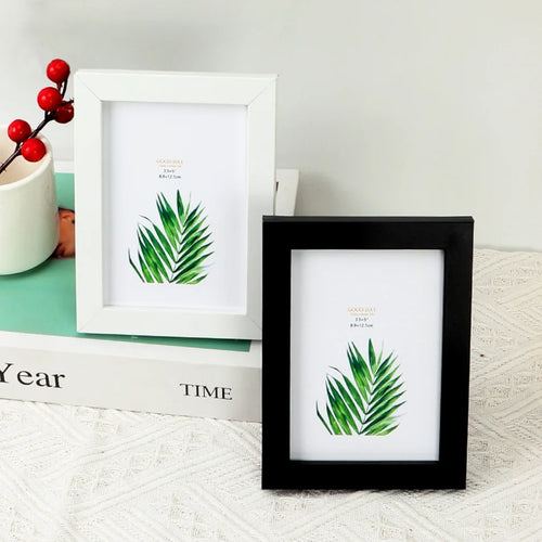 Wooden hanging photo frame with plexiglass for photo display - vue 4 sur 10