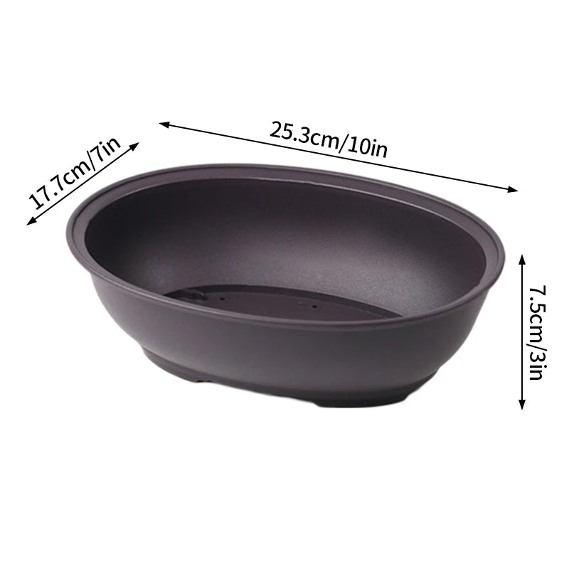 Rectangular clay effect flower pots for outdoor garden - vue 29 sur 30