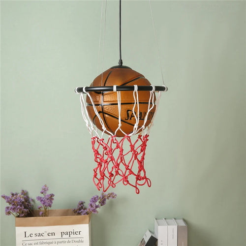 Modern basketball LED pendant light