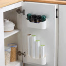 self-adhesive wall organizer for storage and mail