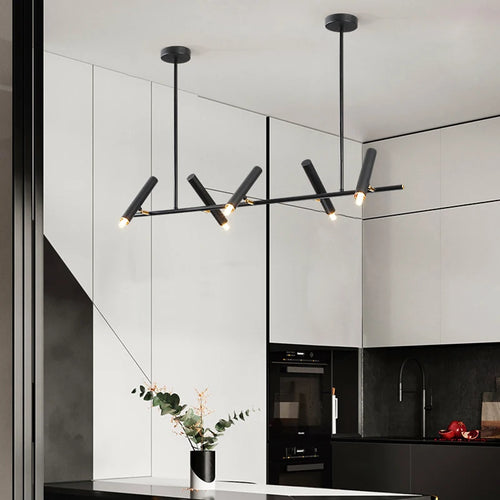 Adjustable vintage recessed chandelier for indoor lighting - vue 5 sur 8