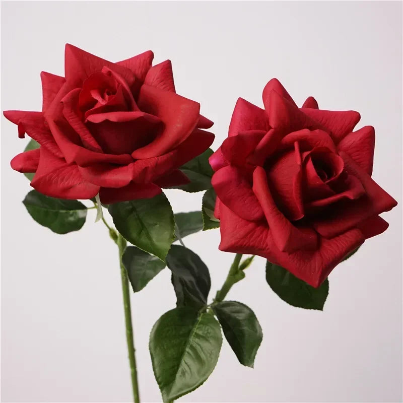 High quality artificial roses for indoor decoration