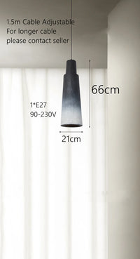 Nordic wabi sabi LED chandelier for restaurant and bar