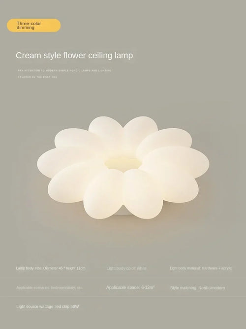 Creative petal chandelier for a warm and soothing atmosphere - vue 20 sur 24