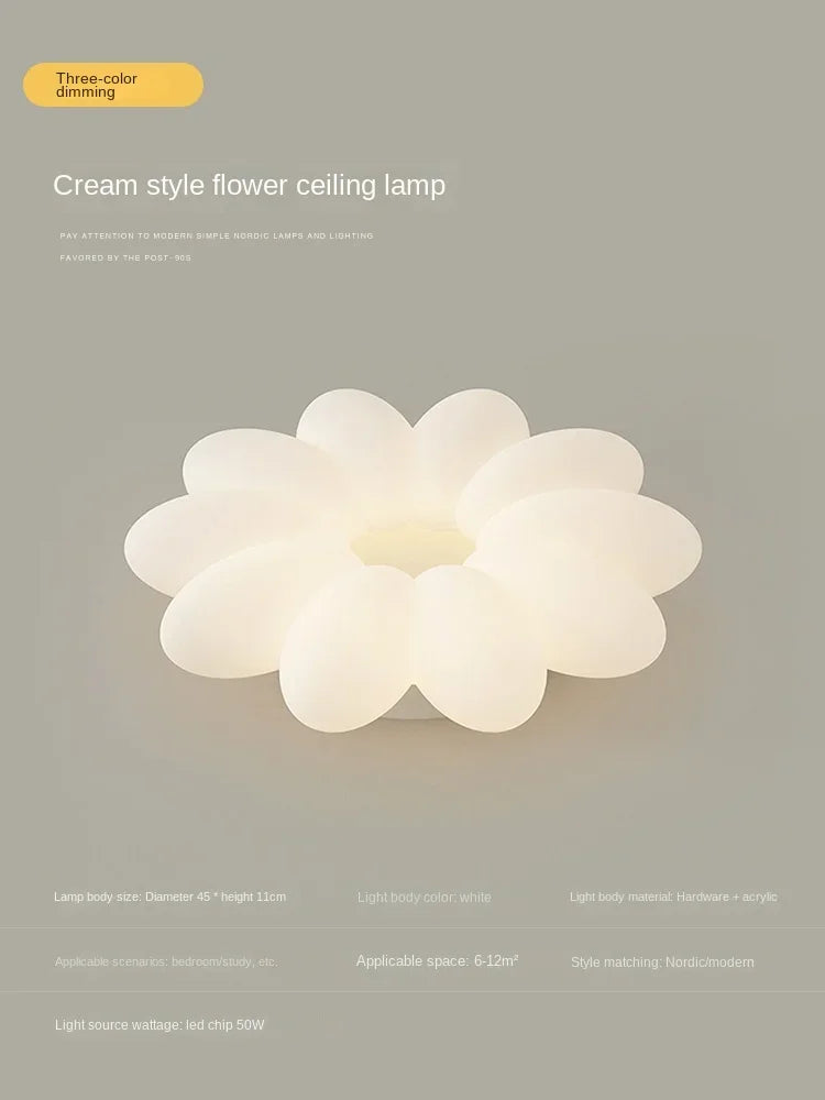 Creative petal chandelier for a warm and soothing atmosphere - vue 19 sur 24