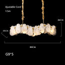 Modern creative cloud design glass pendant chandelier