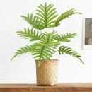Artificial tropical monstera plant with decorative leaves for interiors