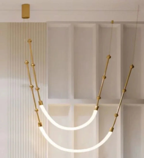 Modern LED pendant light for stylish and elegant interior decor - vue 12 sur 12