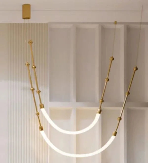 Modern LED pendant light for stylish and elegant interior decor - vue 11 sur 12