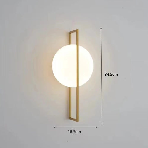 modern design LED wall light for reading and eye protection - vue 10 sur 14