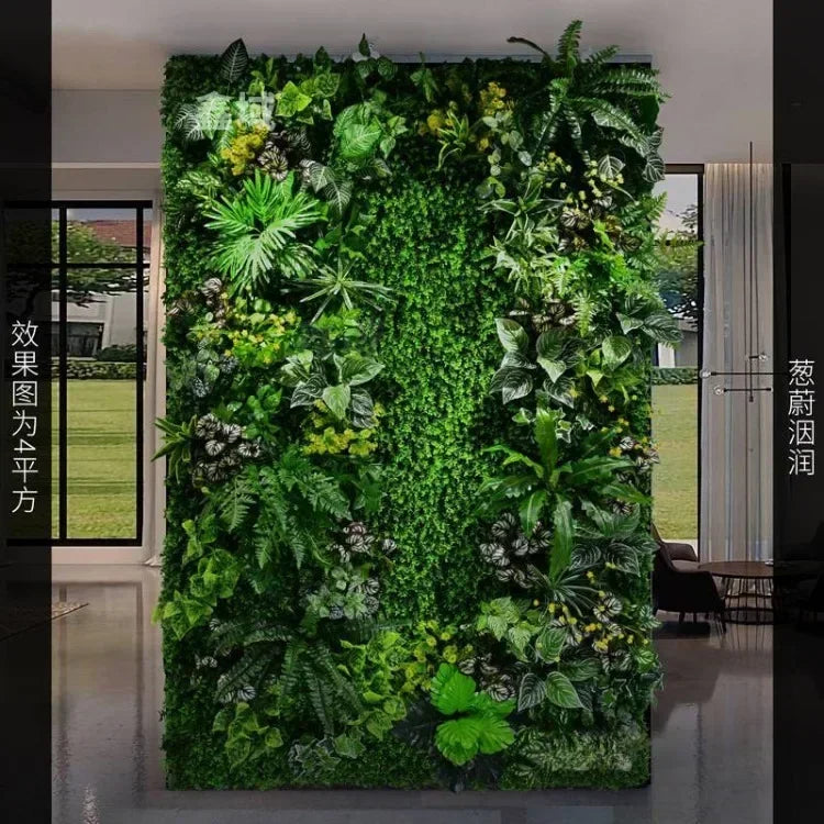 Artificial plant wall for outdoor decoration and landscaping - vue 20 sur 30